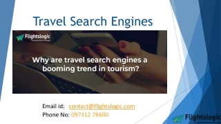 Travel Search Engines