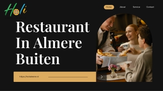 Restaurant In Almere Buiten