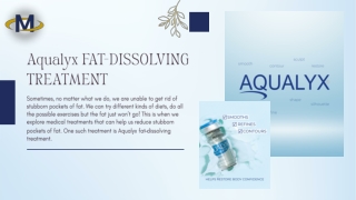 Aqualyx Fat-Dissolving Treatment