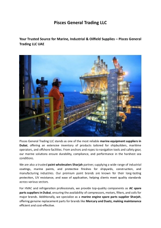 AC Spare Parts Suppliers in Dubai