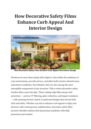 How Decorative Safety Films Enhance Curb Appeal And Interior Design (1)