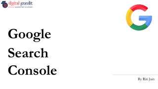 google search console