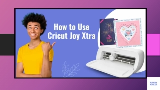 How to Use Cricut Joy Xtra