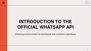 Secure and Scalable Messaging with the Official WhatsApp API