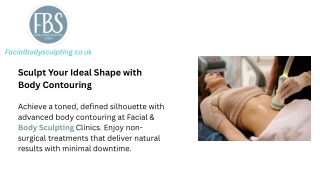 Sculpt Your Ideal Shape with Facialbodysculpting