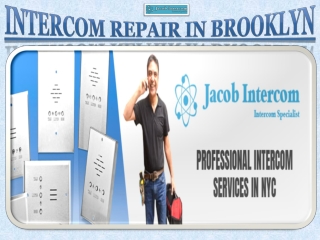 Intercom Repair in Brooklyn