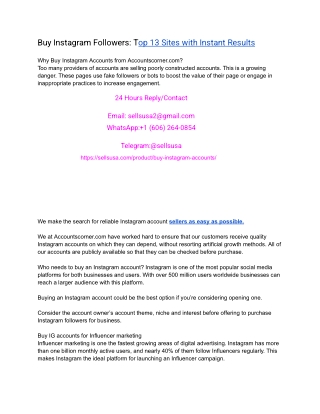 Buy Instagram Followers_ Top 13 Sites with Instant Results