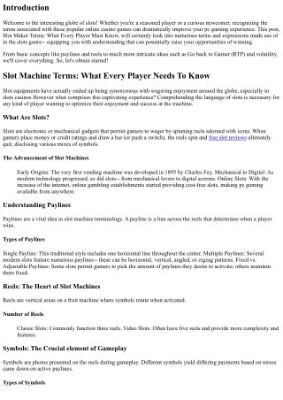 Vending Machine Terms: What Every Player Needs To Know