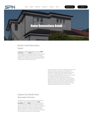 Home Renovations Bondi