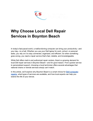 Data Recovery Center Boynton beach