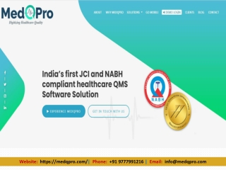 MedQPro _ NABH Compliance