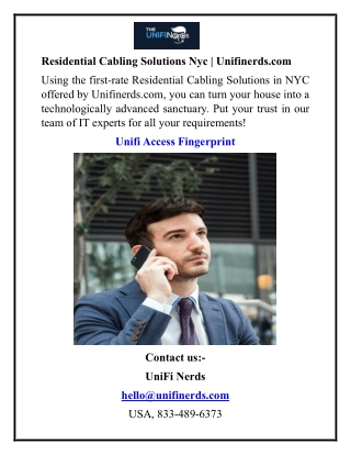 Residential Cabling Solutions Nyc Unifinerds.com