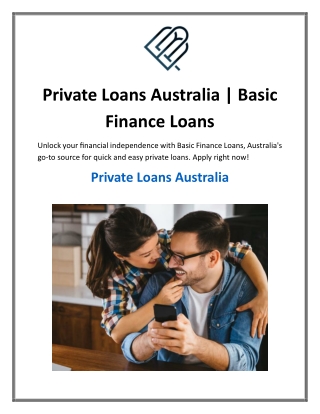 Private Loans Australia