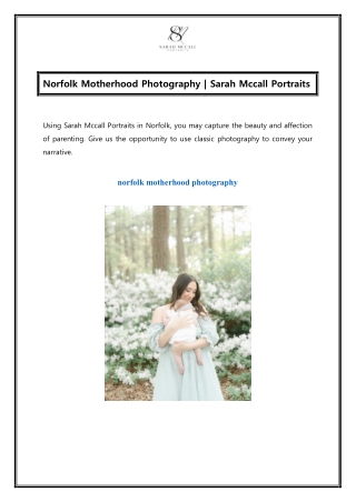 Norfolk Motherhood Photography Sarah Mccall Portraits
