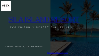 Eco Friendly Resort Philippines