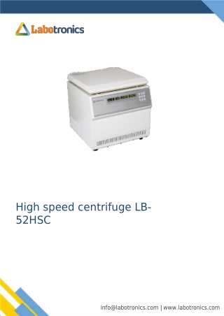 High-speed-centrifuge-LB-52HSC