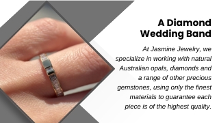 A Diamond Wedding Band