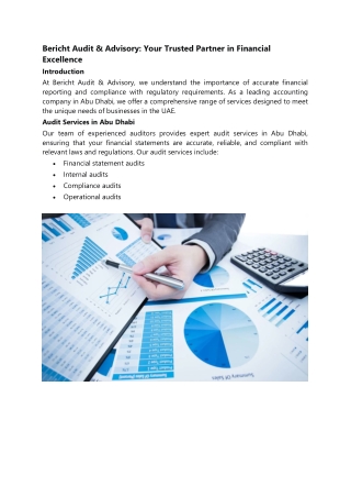 Bericht-ICV certificate in Abu Dhabi