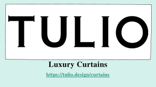 Luxury Curtains