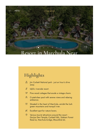 Tarangi Ramganga Resort By ITC Hotels Ltd.