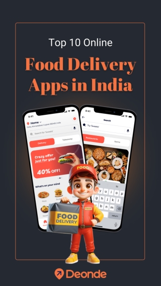 Top 10 Food Delivery Apps in India | Zomato, Swiggy & More