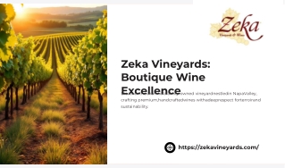 Zeka Vineyards is a small winery in Bennett Valley, Sonoma County.