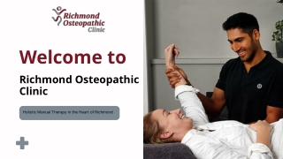 Expert osteopath Care by Richmond Osteopath