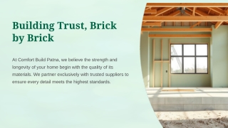 Why Material Quality Matters By Comfort Build