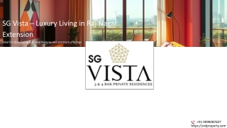 SG Vista: 144 ultra‑luxury 3–4 BHK homes with 360° clubhouse & metro access