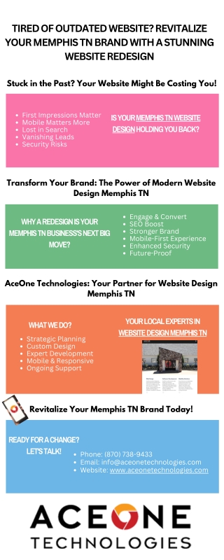 Tired of Outdated Website Revitalize Your Memphis TN Brand with a Stunning Website Redesign