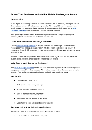 Boost Your Business with Online Mobile Recharge Software (1)