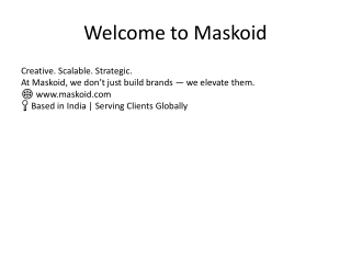 Maskoid Technologies