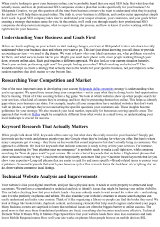 How Do SEO Companies Develop Custom Strategies for Clients?