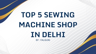Sewing machine shop near me