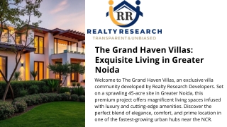 villa in greater noida