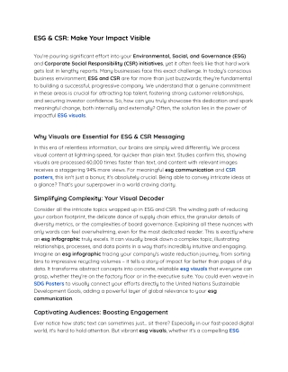 ESG & CSR_ Make Your Impact Visible