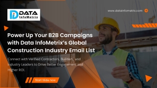 Connect with Construction Industry Professionals Using Our Verified Email List