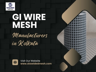 GI Wire Mesh Manufacturers in Kolkata
