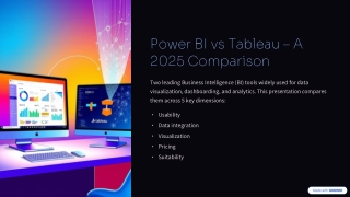 Power BI vs Tableau A 2025 Comparison ASSIGNMENT WORLD