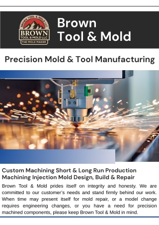 Expert Mold Maker in Western North Carolina – Custom Solutions for Long-Lasting Performance