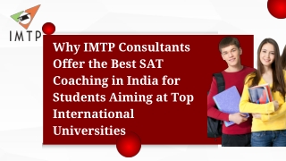 Best Digital SAT Coaching Centre in Coimbatore - IMTP
