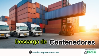 Optimiza con Nosotros: ServicioProfesional de Descarga de Contenedores