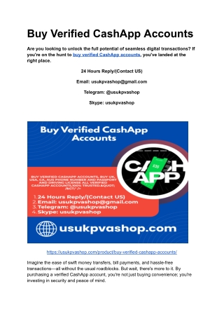 Buy Verified CashApp Accounts (36)