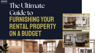 The Ultimate Guide to Furnishing Your Rental Property on a Budget