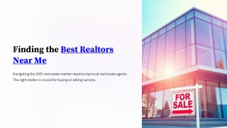 Selling a Home The Best Realtors Near Me Can Make a Difference