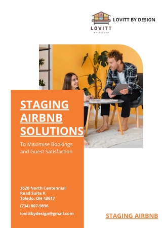 Staging Airbnb Solutions to Maximise Bookings and Guest Satisfaction