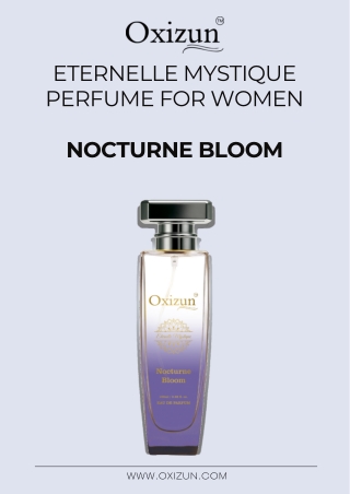Nocturne Bloom – Floral Oud Perfume for Women by Oxizun