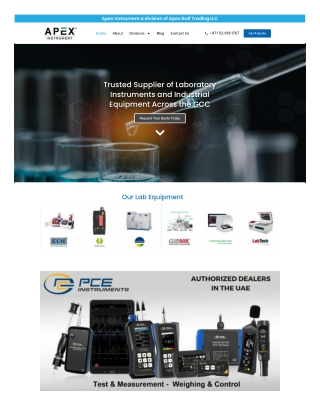 Leading Laboratory Equipment Distributors for Reliable Lab Solutions -Apex Instruments