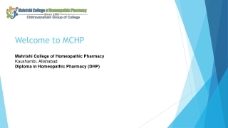 Best Homeopathic Institute in Banda with BHMS Program