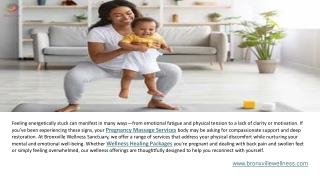 Pregnancy Massage Services Holistic Energy Therapies